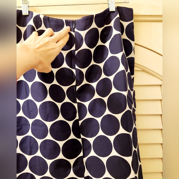 Gorgeous Grace Dane Lewis Polka Dot Pencil Skirt, SZ 14 - Picture 5 of 9